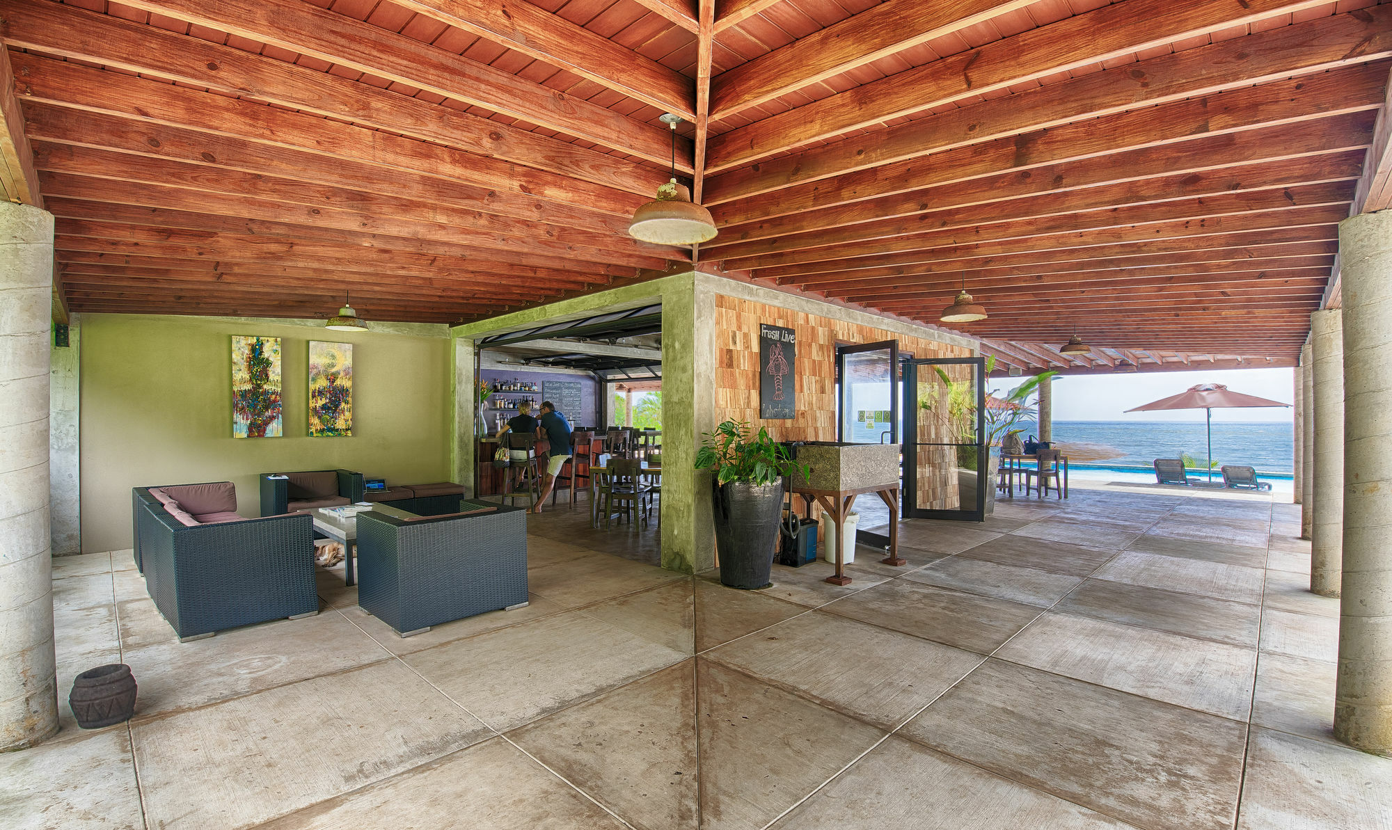 Pagua Bay House - Oceanfront Cabana'S Marigot Exterior photo