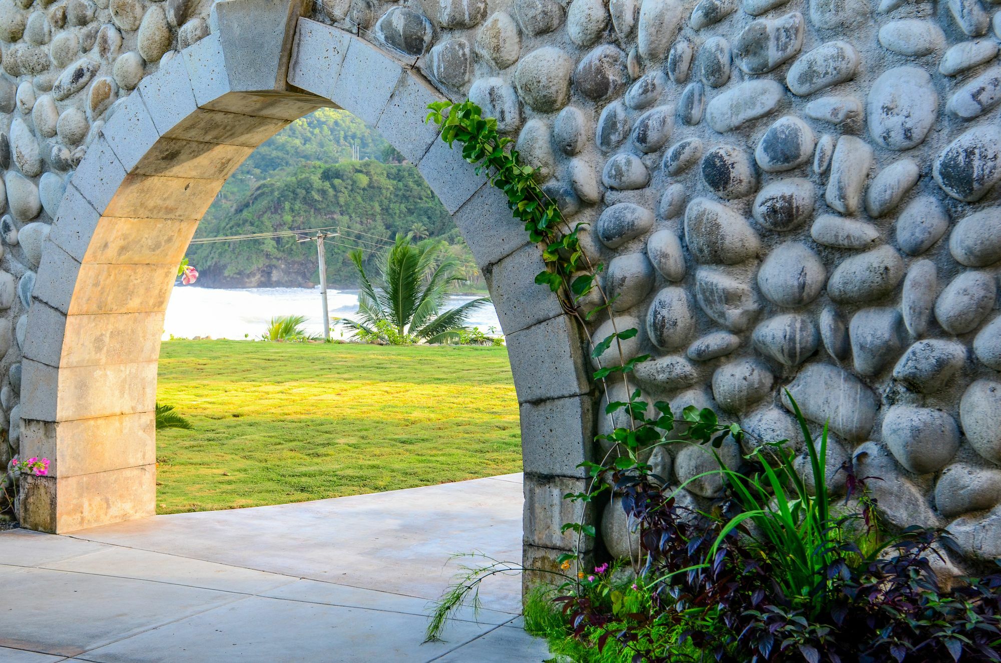 Pagua Bay House - Oceanfront Cabana'S Marigot Exterior photo
