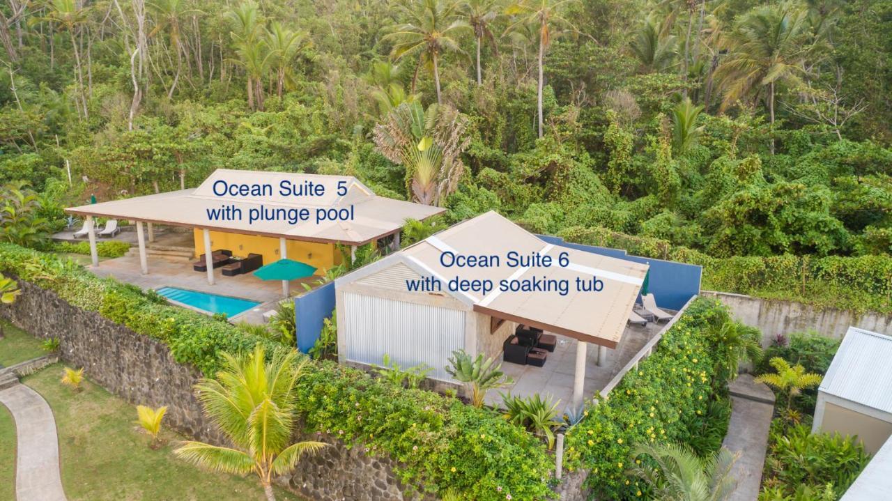 Pagua Bay House - Oceanfront Cabana'S Marigot Exterior photo